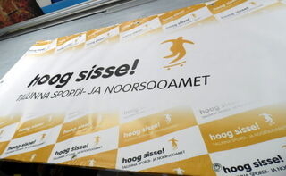 PVC banderolli Tallinna Spordi- ja Noorsooamet