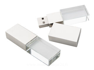 crystal USB flash drive