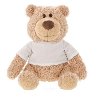 Bear with white T-shirt suitable for printing (T-shirt packed separately)